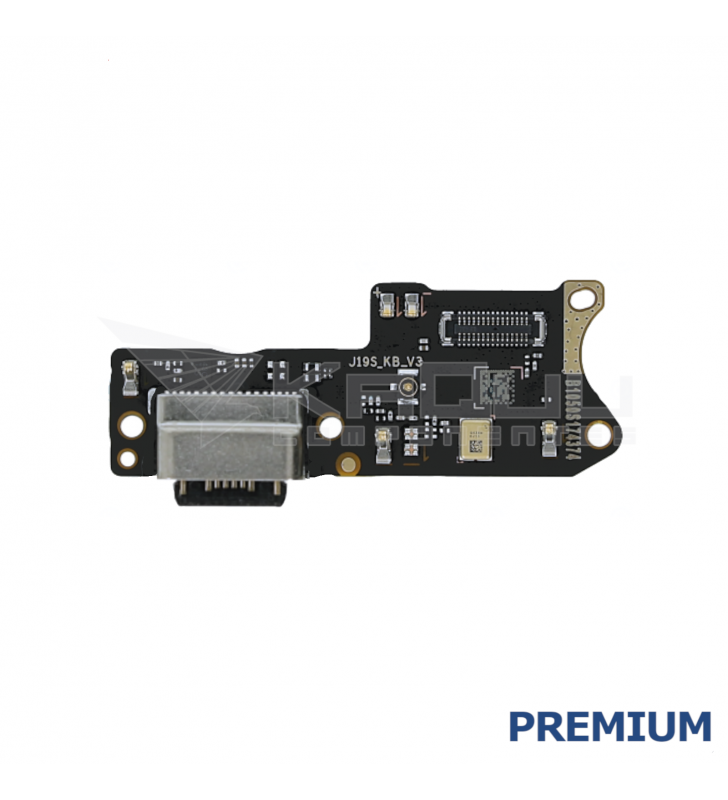 Flex Conector Carga Placa Tipo C para Xiaomi Poco M3 M2010J19CG, Redmi 9T Premium