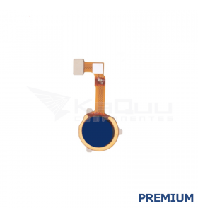 Flex Botón Home / Lector Huella para Oppo A32 PDVM00 Azul Premium