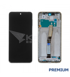 Pantalla Lcd para Xiaomi Redmi Note 9S, Note 9 Pro, Poco M2 Pro Marco Blanca M2003J6A1G M2003J6B2G Premium