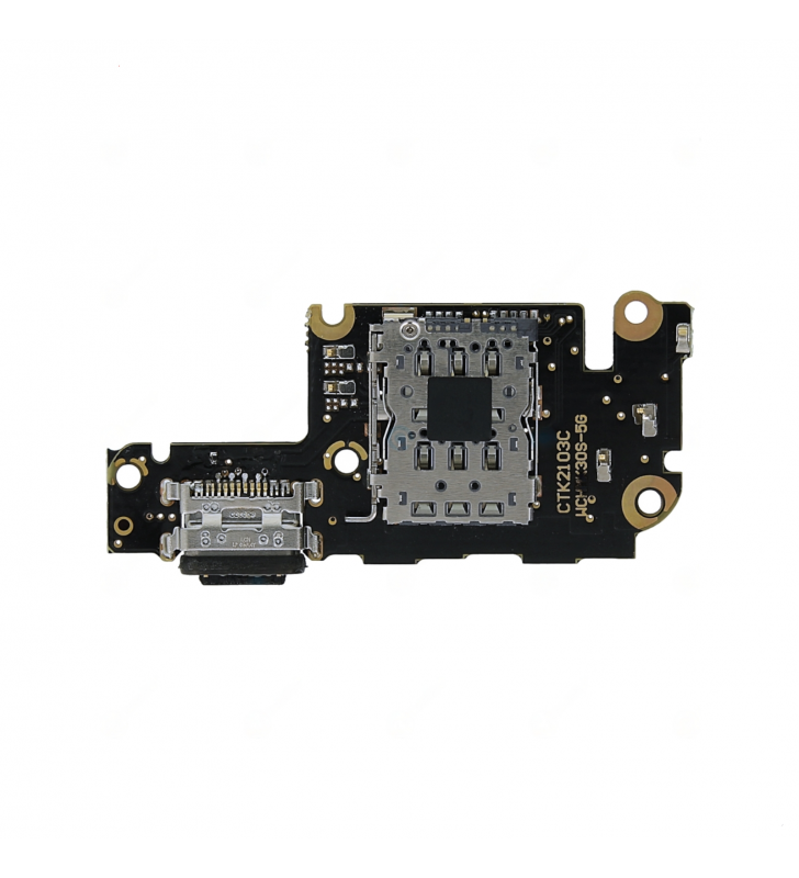 Flex Conector Carga Tipo C Usb para Xiaomi Mi 10T Pro 5G M2007J3SG, Mi 10T 5G MZB07ZCIN