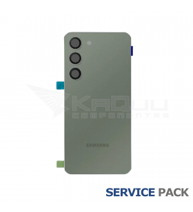 Tapa Batería Back Cover Galaxy S23 5G Verde S911B GH82-30393C Service Pack