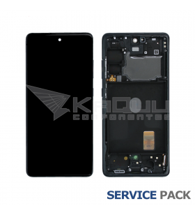 Pantalla Lcd Samsung Galaxy S20 Fe, 5G Marco Cloud Navy Azul G780F G781F GH82-24219A GH82-24220A Service Pack