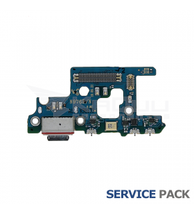 Flex Conector Carga Placa Tipo C para Galaxy Note 10 Plus 5G N975F GH96-12741A Service Pack