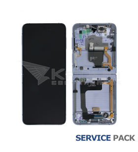 Pantalla Lcd Galaxy Z Flip4 Marco Azul F721B GH82-29440D GH82-29441D Service Pack