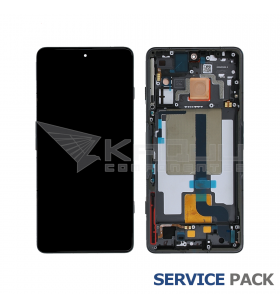 Pantalla Xiaomi Poco F4 GT Stealth Black Negro con Marco Lcd 21121210G 5600090L1000 Service Pack