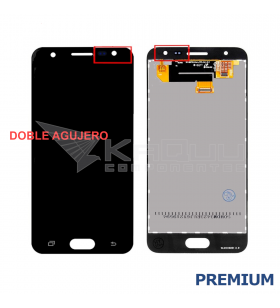 Pantalla Galaxy J5 Prime Negro Lcd G570F Doble Agujero Premium