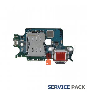 Flex Conector Carga Placa Tipo C Samsung Galaxy S22 S901B GH96-14789A Service Pack