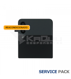 Tapa Batería Superior con Lcd para Galaxy Z Flip3 5G Negro F711B GH97-27031A Service Pack Reacondicionado