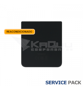 Tapa Batería Inferior para Galaxy Z Flip3 5G Negro F711B GH82-27364A Service Pack Reacondicionado