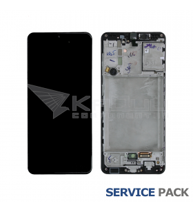 Pantalla Lcd Samsung Galaxy A31 Marco Negro A315F GH82-22905A GH82-22761A Service Pack