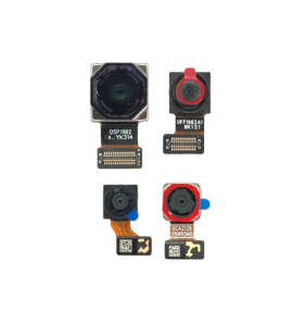 Set Cuatro Cámaras Traseras para Xiaomi Redmi Note 9 M2003J15SG, Redmi 10X 4G M2003J15SS Premium