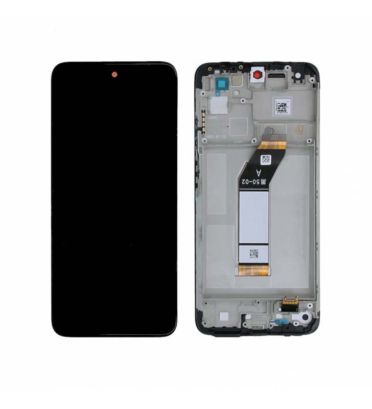 Pantalla Xiaomi Redmi 10 2021 Tarnish Negro con Marco Lcd 21061119AG 21061119DG 560002K19A00 Service Pack