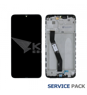 Pantalla Xiaomi Redmi 8, Redmi 8A, Redmi 8A Pro Negro con Marco Lcd M1908C3IC MZB8298 560002C3K300 Service Pack