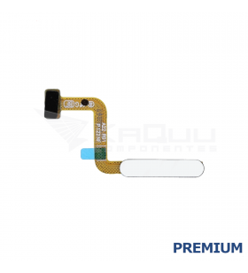 Flex Botón Home / Lector Huella Samsung Galaxy A22 4G A225F Blanco Premium