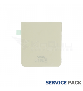 Tapa Batería Back Cover Galaxy Z Flip3 5G Cream Crema F711B GH82-27364B GH82-26293B Service Pack