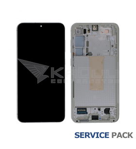 Pantalla Galaxy S23 Lime Lima con Marco Lcd S911B GH82-30481F GH82-30480F Service Pack