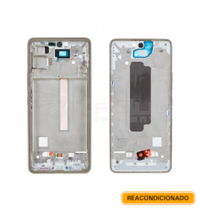 Carcasa Central Marco Intermedio Samsung Galaxy A53 A536B Plata Reacondicionado