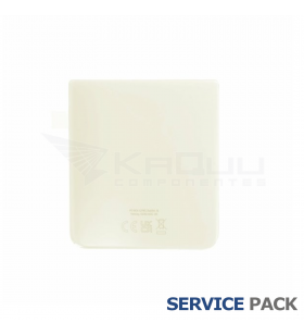 Tapa Batería Back Cover Samsung Galaxy Z Flip5 5G F731B Cream Crema GH82-31929B Service Pack