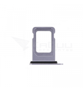 Soporte Bandeja Sim Dual para iPhone 14 Pro A2890, 14 Pro Max A2894 Purple Morado