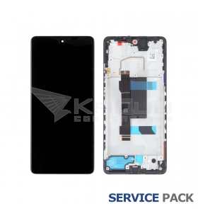 Pantalla Lcd Xiaomi Redmi Note 12 Pro 5G Poco X5 Pro 5G Marco Negro 22101316C 22101320G 5600010M1600 Service Pack