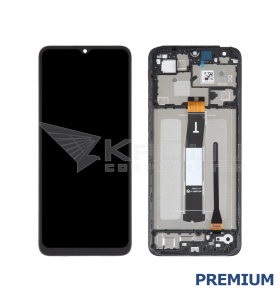 Pantalla Lcd para Xiaomi Redmi 12C Marco Negro 22120RN86G Premium