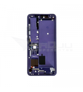 Chasis Marco Lcd Xiaomi Mi Note 10 Lite M2002F4LG Púrpura Reacondicionado