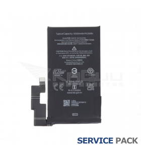 Batería 5000mAh para Google Pixel 7 Pro GP4BC G949-00304-01 Service Pack