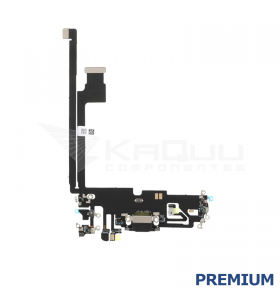 Flex Conector de Carga para iPhone 12 Pro Max A2342 A2410 Negro Premium