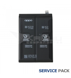 Bateria 2200mAh para Oppo Find X5 Lite CPH2371, Reno 7 5G CPH2371 4200006 Service Pack