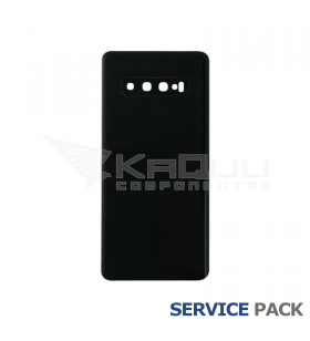 Tapa Bateria Back Cover para Galaxy S10 G973F Negro Service Pack
