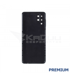 Tapa Batería Back Cover para Samsung Galaxy A12 A125F Negra Premium
