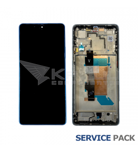 Pantalla Lcd Xiaomi Poco F5 Marco Blanco 23049PCD8G 560002M16T00 Service Pack