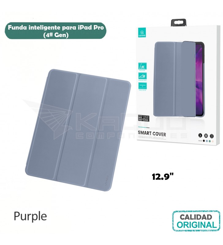Funda inteligente SMART COVER para iPad Pro 4ª Gen A2229 PURPURA purple US-BH589