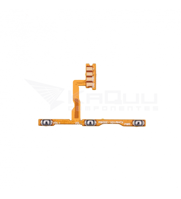 Flex Power Botón Encendido Volumen para Xiaomi Redmi Note 9 M2003J15SG, Redmi 10X M2004J7AC