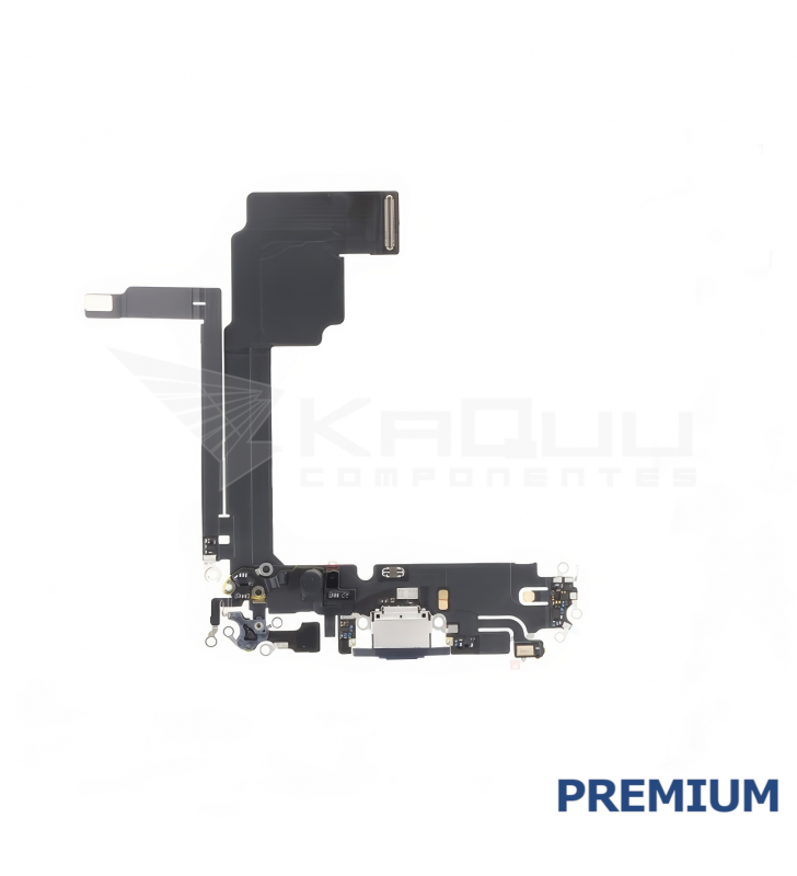 Flex Conector Carga para iPhone 15 Pro Max Azul A3106 Premium