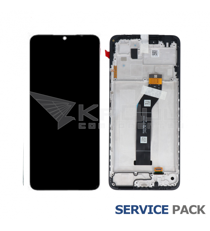 Pantalla Lcd Xiaomi Redmi 13C 4G 23100RN82L, Poco C65 2310FPCA4G Marco Negro 560002C3UA00 Service Pack