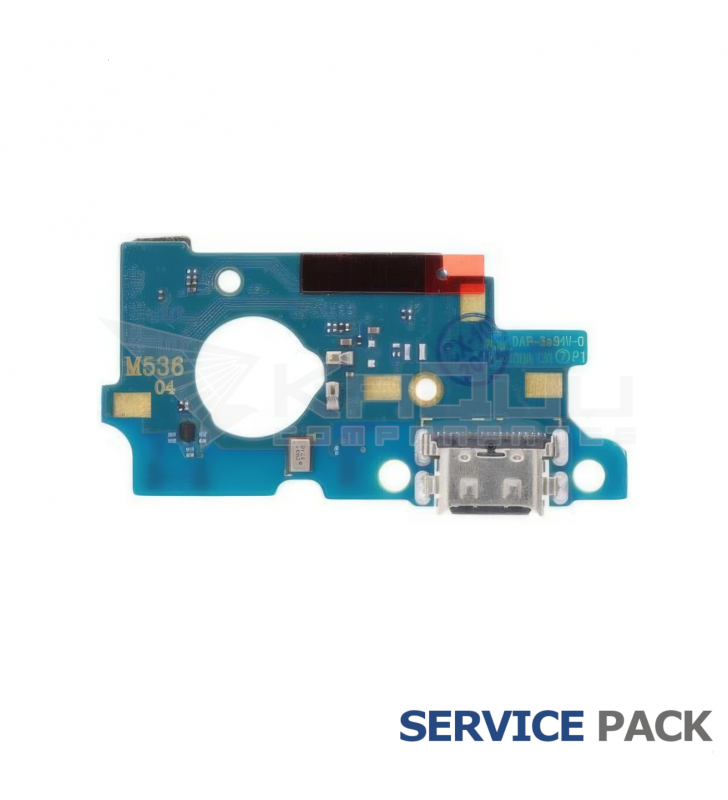 Flex Conector Carga Placa Tipo C para Samsung Galaxy M53 5G SM-M536B GH96-15096A Service Pack