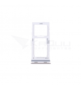 Bandeja Sim Dual para Samsung Galaxy M52 5G Blanco M526B
