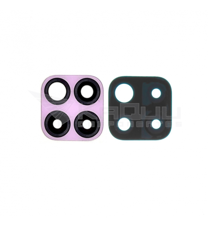 Cristal Cámara Lente para Huawei P40 Lite JNY-L21A JNY-L22A Rosa