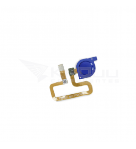 Flex Lector Huella para Huawei Y7 2018 Y7 Prime 2018 Azul