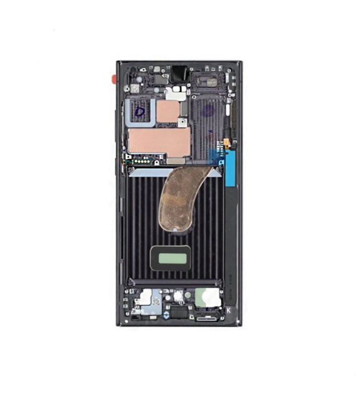 Chasis Marco Intermedio Lcd Samsung Galaxy S23 Ultra Grafito S918B GH96-15833E Service Pack