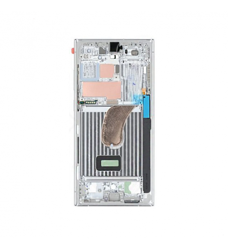 Chasis Marco Intermedio Lcd Samsung Galaxy S23 Ultra Azul S918B GH96-15833G Service Pack