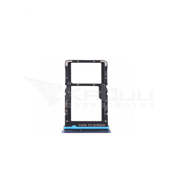 Bandeja Sim Dual para Mi 10T Lite 5G M2007J17G Azul