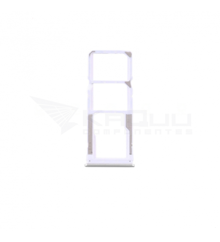 Soporte Bandeja Dual Sim para Redmi 10 2021 21061119AG 21061119DG Plata