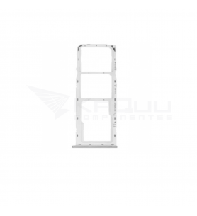 Bandeja Sim Dual para Realme X2 RMX1992 Plata