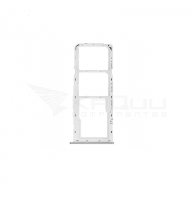 Bandeja Sim Dual para Realme X2 RMX1992 Plata