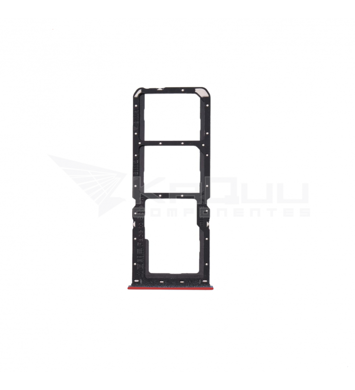 Bandeja Dual Sim para Oppo A91 PCPM00 Rojo