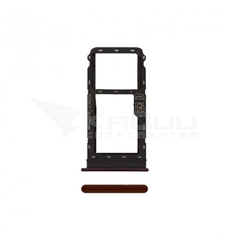 Bandeja Sim para Motorola Moto G8 Plus XT2019-1 Rojo
