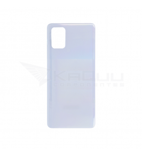 Tapa Batería Back Cover para Samsung Galaxy A71 A715F Blanco Sin Logo