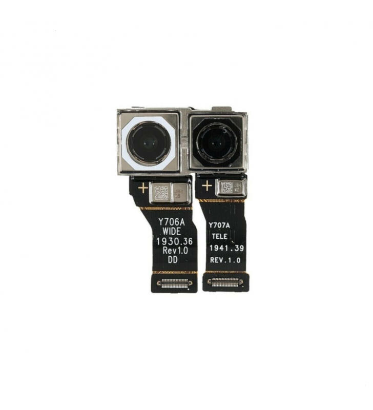 Set de 2 Flex Cámara Trasera para Google Pixel 4 G020M, Pixel 4 XL G020P 12.2Mpx Wide, 16Mpx Telephoto Premium